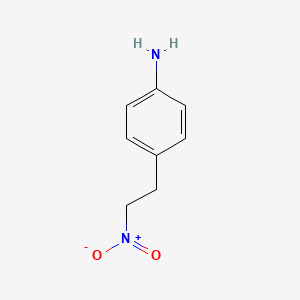 molecular formula C8H10N2O2 B1339905 4-(2-Nitroethyl)aniline 