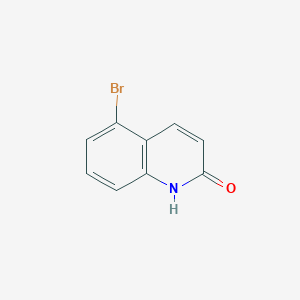 molecular formula C9H6BrNO B1339912 5-溴喹啉-2(1H)-酮 CAS No. 99465-09-5