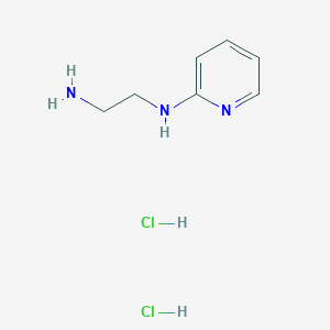 molecular formula C7H13Cl2N3 B1339920 2-(2-氨基乙基氨基)-吡啶二盐酸盐 CAS No. 99669-44-0