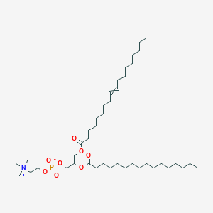 (2-Hexadecanoyloxy-3-octadec-9-enoyloxypropyl) 2-(trimethylazaniumyl)ethyl phosphate