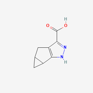 8,9-Diazatricyclo[4.3.0.0(2)]nona-1(6),7-diene-7-carboxylic acid