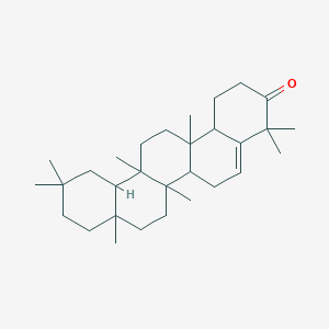 4,4,6a,6b,8a,11,11,14a-octamethyl-2,6,6a,7,8,9,10,12,12a,13,14,14b-dodecahydro-1H-picen-3-one