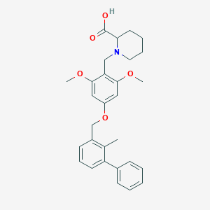 molecular formula C29H33NO5 B13399341 Bms-1 