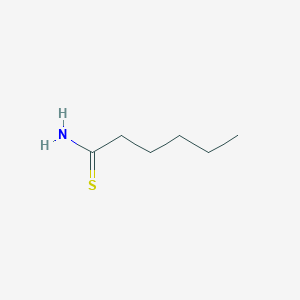 molecular formula C6H13NS B1339959 Hexanethioamide CAS No. 16525-31-8