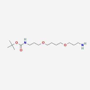 molecular formula C15H32N2O4 B1339962 Boc-DODA CAS No. 275823-77-3