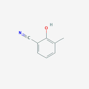molecular formula C8H7NO B1339967 2-羟基-3-甲基苯甲腈 CAS No. 13589-71-4