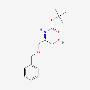 molecular formula C15H23NO4 B1339980 N-Boc-(S)-2-氨基-3-苄氧基-1-丙醇 CAS No. 79069-15-1