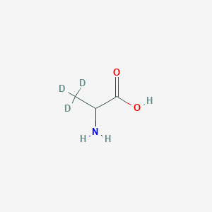 molecular formula C3H7NO2 B1339985 DL-丙氨酸-3,3,3-d3 CAS No. 53795-94-1
