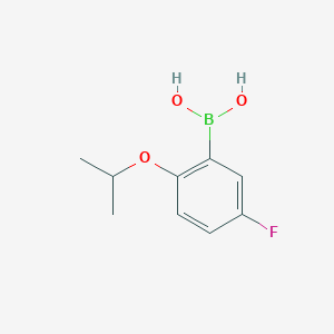 molecular formula C9H12BFO3 B1340002 5-Fluoro-2-isopropoxyphenylboronic acid CAS No. 480438-63-9