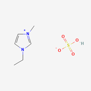 molecular formula C6H12N2O4S B1340003 1-乙基-3-甲基咪唑氢硫酸盐 CAS No. 412009-61-1
