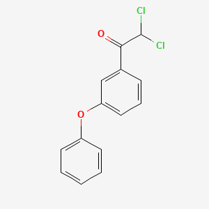 2,2-Dichloro-1-(3-phenoxyphenyl)ethan-1-one