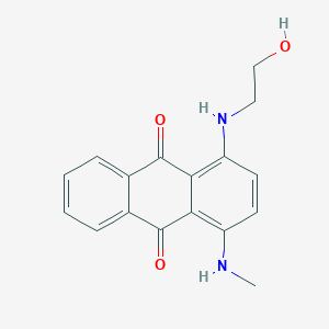 molecular formula C17H16N2O3 B134001 分散蓝 3 CAS No. 86722-66-9