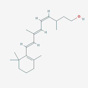 (4Z,6E,8E)-3,7-dimethyl-9-(2,6,6-trimethylcyclohexen-1-yl)nona-4,6,8-trien-1-ol