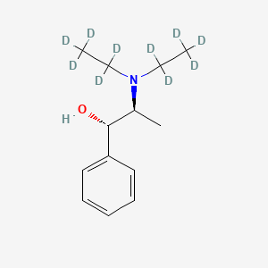 rac-syn N,N-Diethyl-d10 Norephedrine