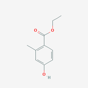 molecular formula C10H12O3 B1340048 Ethyl 4-hydroxy-2-methylbenzoate CAS No. 57081-00-2
