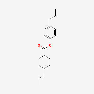 (4-propylphenyl) 4-propylcyclohexane-1-carboxylate