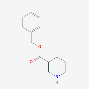 molecular formula C13H17NO2 B1340062 Benzyl piperidine-3-carboxylate CAS No. 97231-90-8