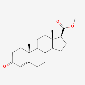 molecular formula C21H30O3 B13400682 Methyl 4-Androsten-3-one-17beta-Carboxylinate 