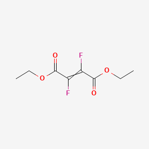 molecular formula C8H10F2O4 B13400684 Diethyl 2,3-difluorobut-2-enedioate 