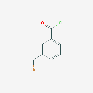 molecular formula C8H6BrClO B1340078 3-(溴甲基)苯甲酰氯 CAS No. 54267-06-0
