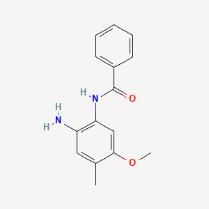 6-Benzamido-4-methoxy-m-toluidine