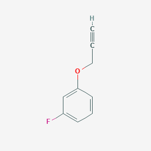 B1340094 1-Fluoro-3-(prop-2-yn-1-yloxy)benzene CAS No. 94831-93-3
