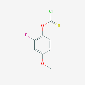 2-Fluoro-4-methoxyphenyl chlorothioformate