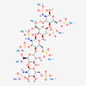 molecular formula C31H43N3Na10O49S8 B13401010 Fondaparanux sodium 