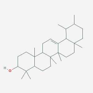 molecular formula C30H50O B13401015 4,4,6a,6b,8a,11,12,14b-octamethyl-2,3,4a,5,6,7,8,9,10,11,12,12a,14,14a-tetradecahydro-1H-picen-3-ol 