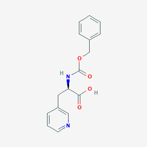 molecular formula C16H16N2O4 B13401069 Cbz-3'-pyridyl-D-Ala 