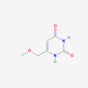 molecular formula C6H8N2O3 B1340111 6-(Methoxymethyl)uracil 