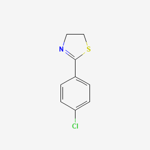 2-(4-Chlorophenyl)-4,5-dihydro-1,3-thiazole