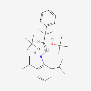 2,6-Diisopropylphenylimidoneophylidene molybdenum(VI) bis(t-butoxide)