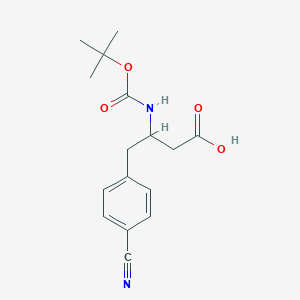 (R)-Boc-4-cyano-beta-Homophe-OH