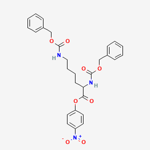 2,6-Bis(phenylmethoxycarbonylamino)hexanoic acid (4-nitrophenyl) ester