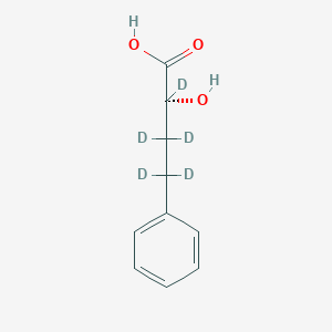 (2R)-2,3,3,4,4-pentadeuterio-2-hydroxy-4-phenylbutanoic acid