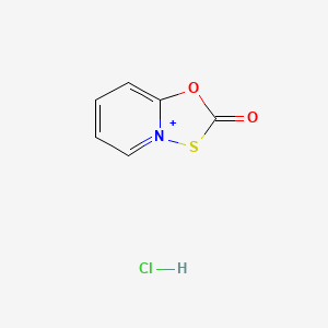 [1,3,4]Oxathiazolo[4,5-a]pyridin-4-ium-2-one;hydrochloride