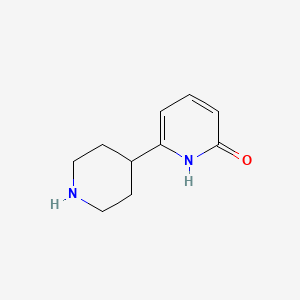 6-(Piperidin-4-YL)pyridin-2(1H)-one