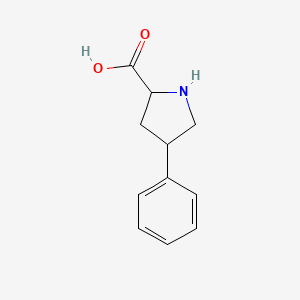 4-Phenylpyrrolidine-2-carboxylic acid