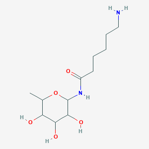 N-(epsilon-Aminocaproyl)-beta-L-fucopyranosylamine