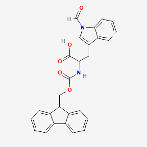 2-(9H-fluoren-9-ylmethoxycarbonylamino)-3-(1-formylindol-3-yl)propanoic acid