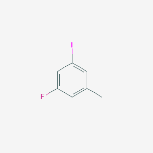 molecular formula C7H6FI B1340146 3-氟-5-碘甲苯 CAS No. 491862-84-1