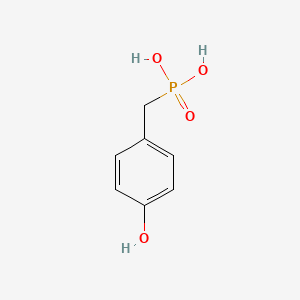 B1340151 (4-Hydroxybenzyl)phosphonic Acid CAS No. 90001-07-3