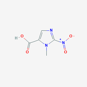 molecular formula C5H5N3O4 B1340163 1-甲基-2-硝基-1H-咪唑-5-羧酸 CAS No. 50700-55-5