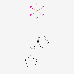 Cobalt(3+);cyclopenta-1,3-diene;hexafluorophosphate