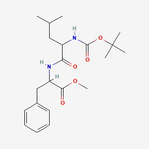 2-(2-tert-Butoxycarbonylamino-4-methyl-pentanoylamino)-3-phenyl-propionic acid methyl ester