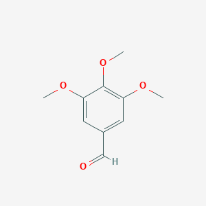 molecular formula C10H12O4 B134019 3,4,5-三甲氧基苯甲醛 CAS No. 86-81-7