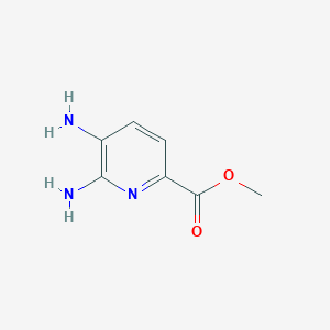 B1340193 Methyl 5,6-diamino-2-pyridinecarboxylate CAS No. 538372-33-7