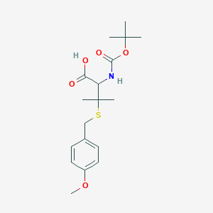 Boc-beta,beta-dimethyl-Cys(Mob)-OH