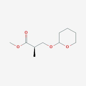 Methyl (2S)-2-methyl-3-((tetrahydro-2H-pyran-2-yl]oxy]propanoate